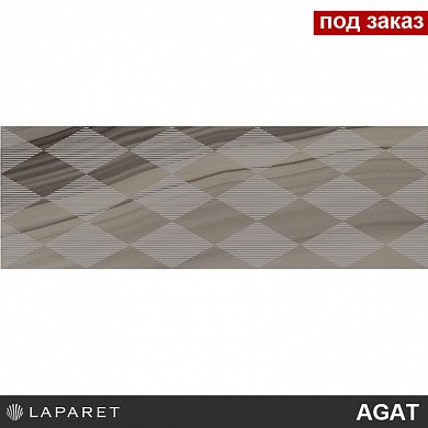 Декор Agat Geo кофейный 20х60